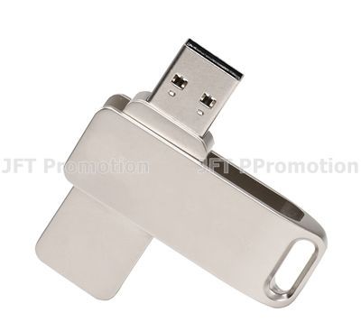 USB Flash Drive-Metal Key Ring พรีเมียม สกรีนโลโก้