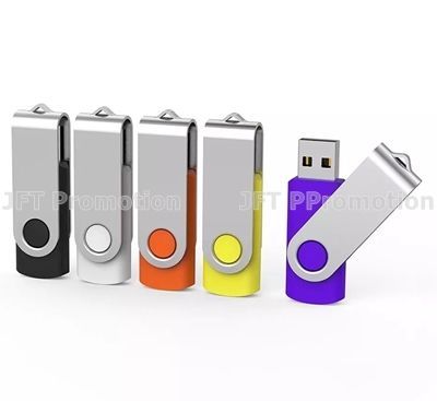 USB Flash Drive-Plastic Key Ring พรีเมียม สกรีนโลโก้